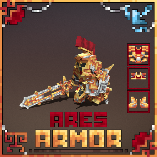 Ares Set | x4 Abilities | Armor Set (Greek Series)